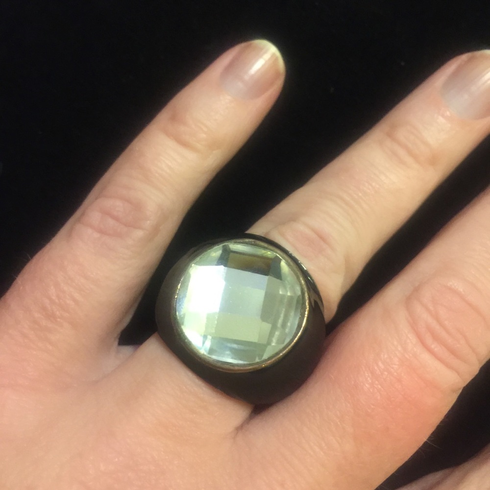 Crystal Ball Bubble Ring